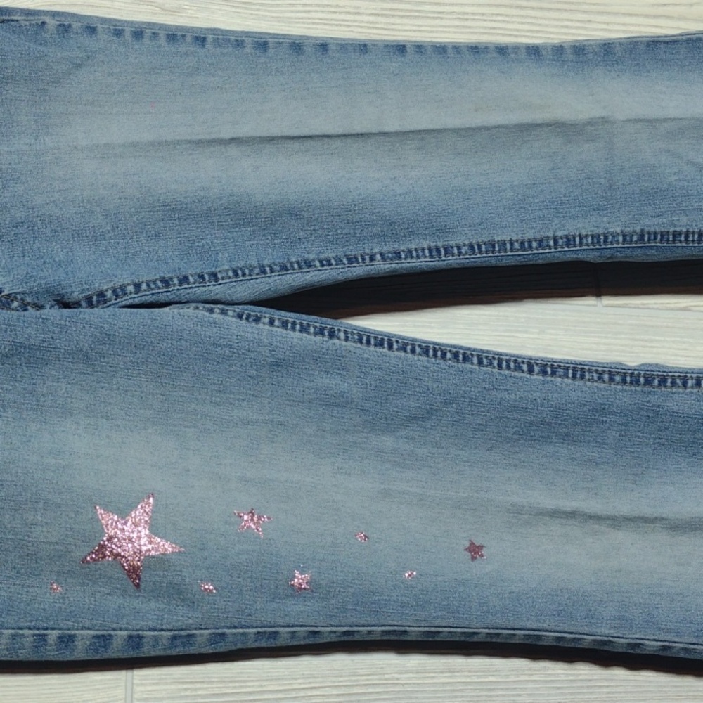 Custom Angels Flared Low Rise Jeans - Picture 4 of 16